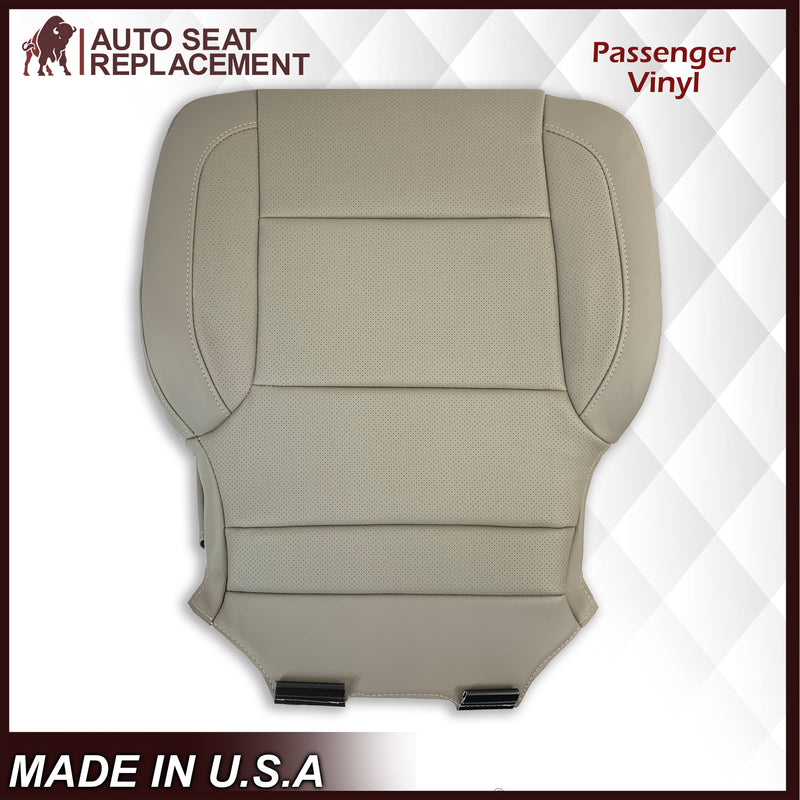 2014 2015 2016 2017 2018 2019 Chevy Silverado Tahoe Suburban & GMC Yukon PERFORATED Leather Seat Cover Replacement in Black, Gray, or Tan - Auto Seat Replacement