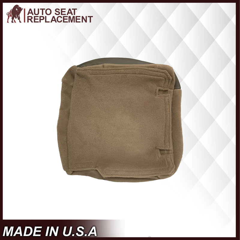 2002 2003 2004 Ford Excursion Eddie Bauer Edition Second Row 50/50 Captain Chair Seat Covers In 2 Tone Tan-Gray: Choose From Variations - Auto Seat Replacement