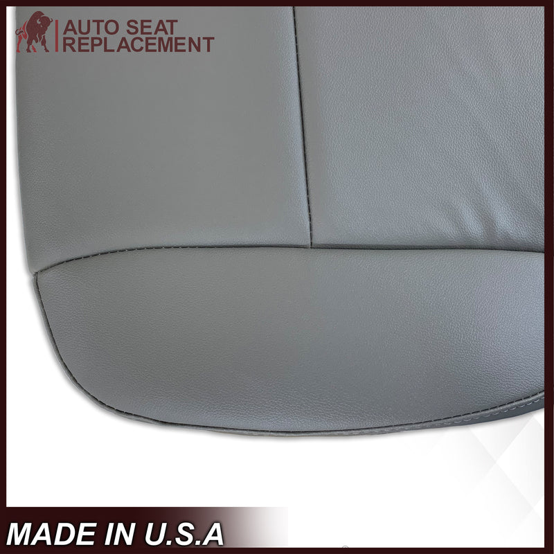 2014 2015 2016 2017 2018 2019 Chevy Silverado Tahoe Suburban & GMC Yukon SOLID Leather Seat Cover Replacement in Black, Gray, or Tan