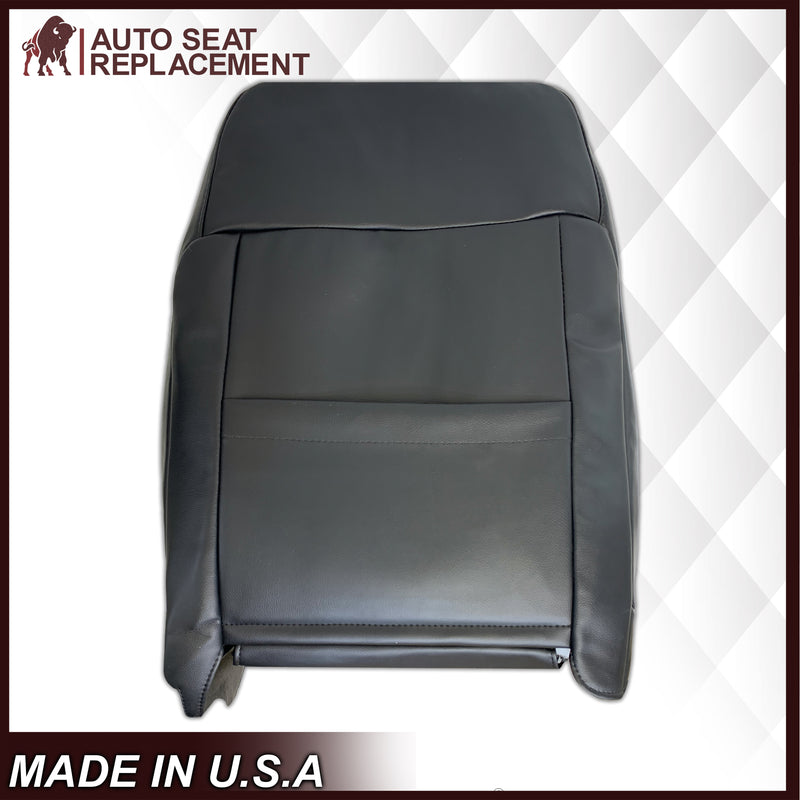 2007 2008 2009 2010 Ford Explorer Sport Trac Seat Covers in 2-Tone Black & Gray (Charcoal Black & Medium Light Stone): Choose Leather or Vinyl - Auto Seat Replacement
