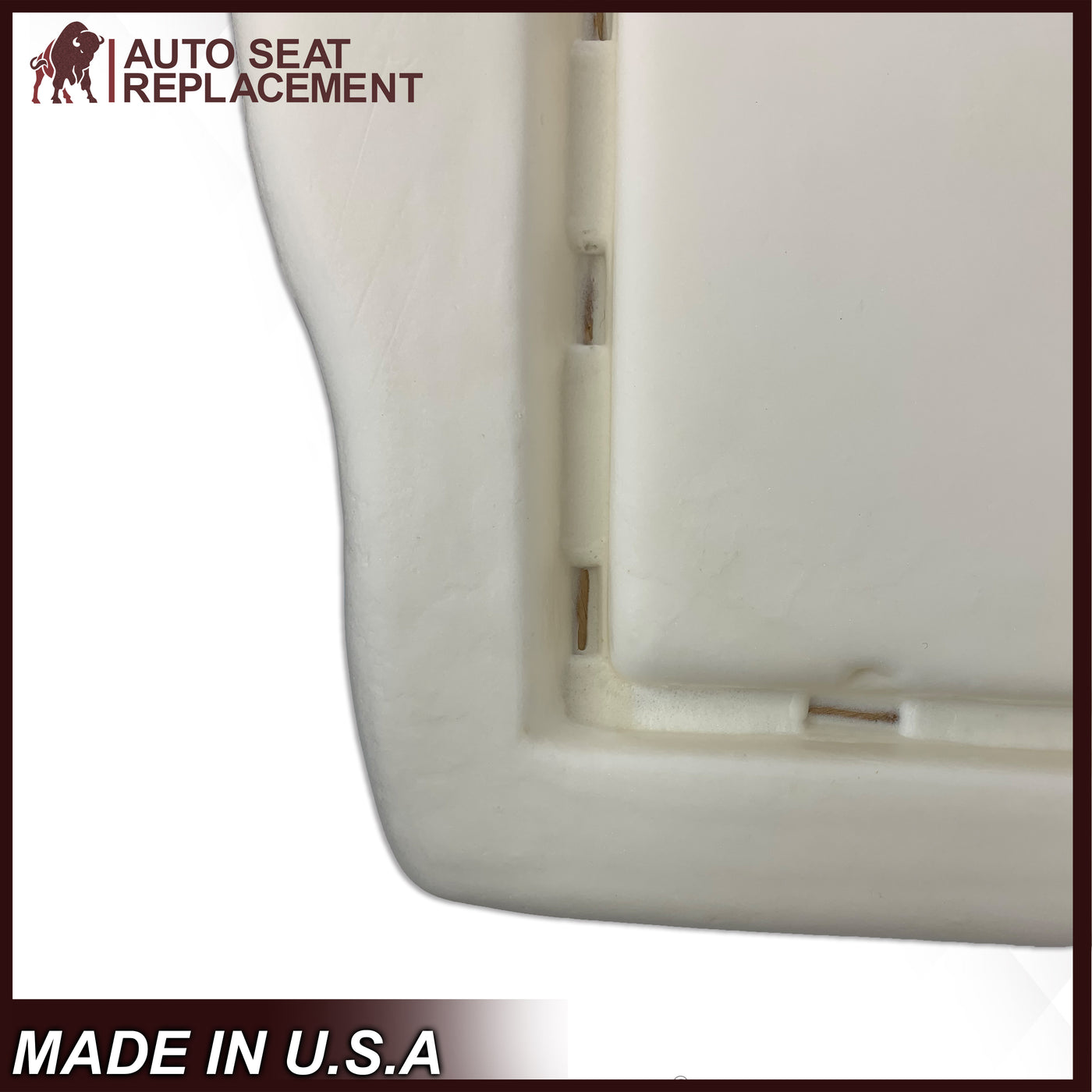 Driver Seat Bottom Foam Cushion For Ford E150 E250 Econoline Van 2009-2014 - US Auto Nation, White