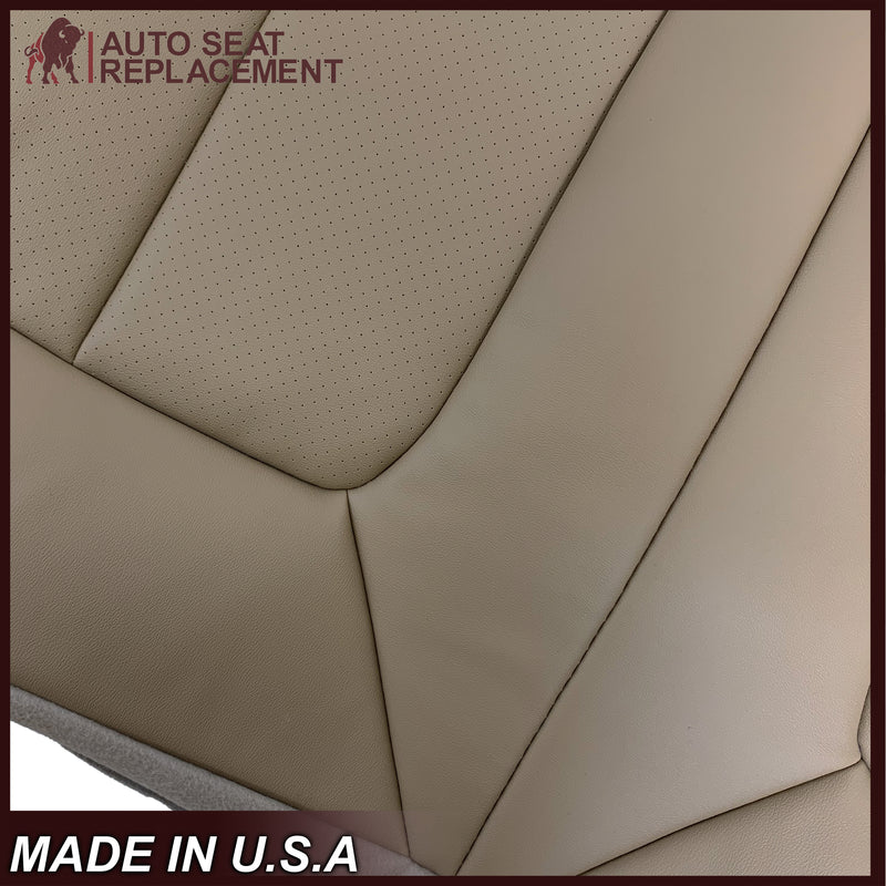 2011-2016 Ford F-250 F-350 F-450 Lariat Second Row 60/40 Replacement Seat Covers in Adobe Tan: Choose From Variants - Auto Seat Replacement