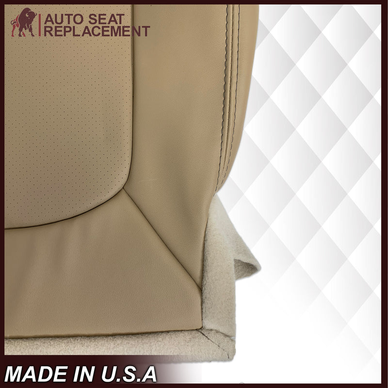 2011-2016 Ford F-250 F-350 F-450 Lariat Second Row 60/40 Replacement Seat Covers in Adobe Tan: Choose From Variants - Auto Seat Replacement