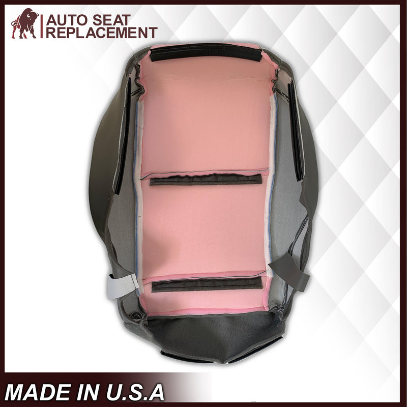 2015-2020 Ford Transit 150 250 350 Van Driver OR Passenger Top and Bottom Vinyl Replacement Seat Covers in Gray: Choose Your Side And Position - Auto Seat Replacement
