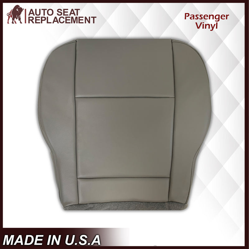 2015-2020 Ford Transit 150 250 350 Van Driver OR Passenger Side Bottom Vinyl Replacement Seat Covers in Gray: Choose Your Side And Position - Auto Seat Replacement
