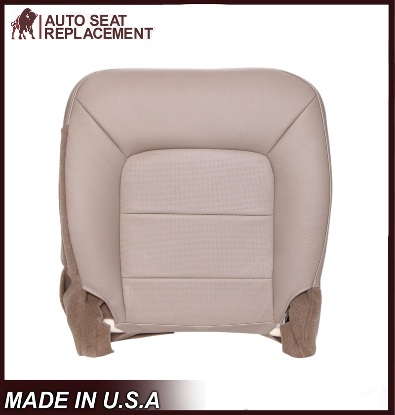 2005 2006 Ford Expedition Limited Perforated Tan Seat Covers: Choose Leather or Vinyl - Auto Seat Replacement