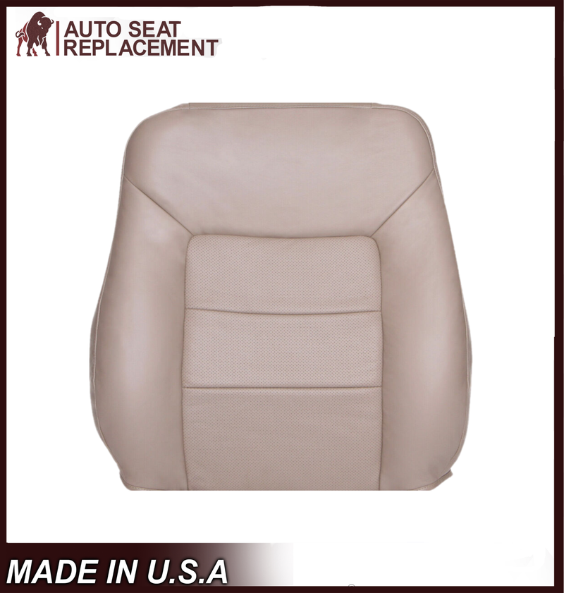 2005 2006 Ford Expedition Limited Perforated Tan Seat Covers: Choose Leather or Vinyl - Auto Seat Replacement