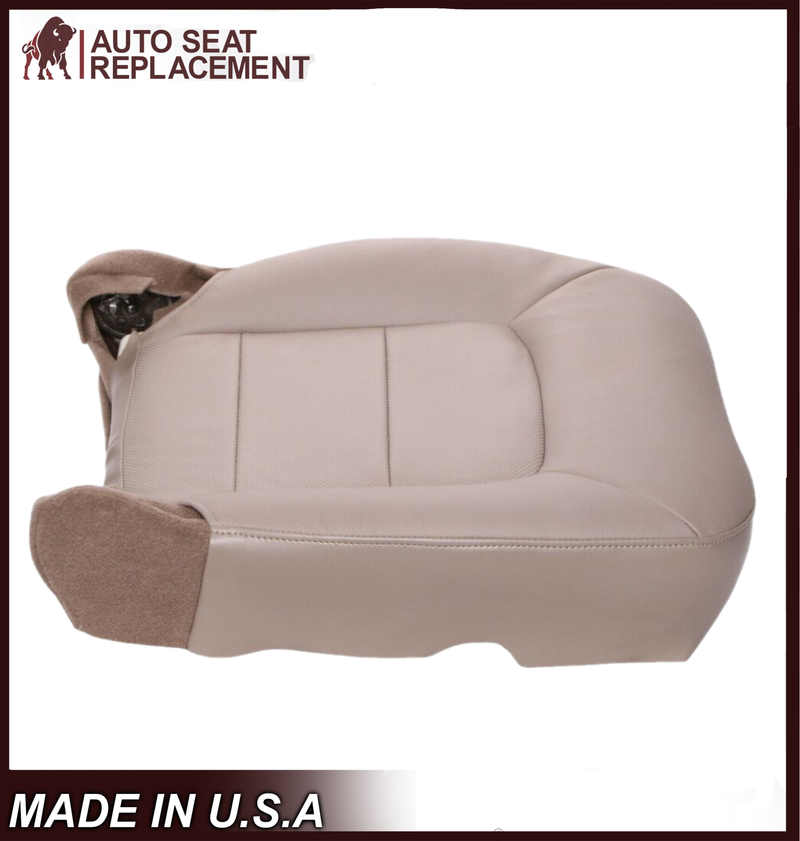 2005 2006 Ford Expedition Limited Perforated Tan Seat Covers: Choose Leather or Vinyl - Auto Seat Replacement
