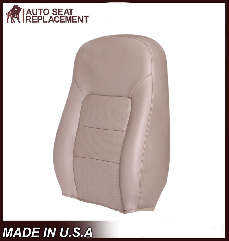 2005 2006 Ford Expedition Limited Perforated Tan Seat Covers: Choose Leather or Vinyl - Auto Seat Replacement