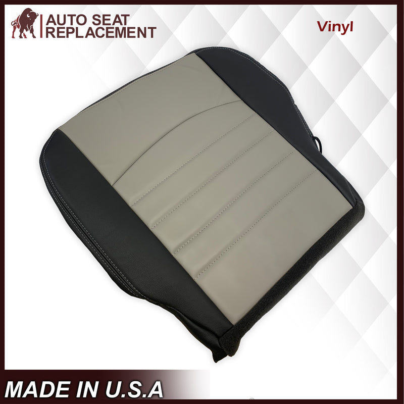 2009 2010 2011 2012 Dodge Ram Work Truck Replacement Vinyl Seat Covers 2-Tone Gray/Dark Gray: Choose your side - Auto Seat Replacement