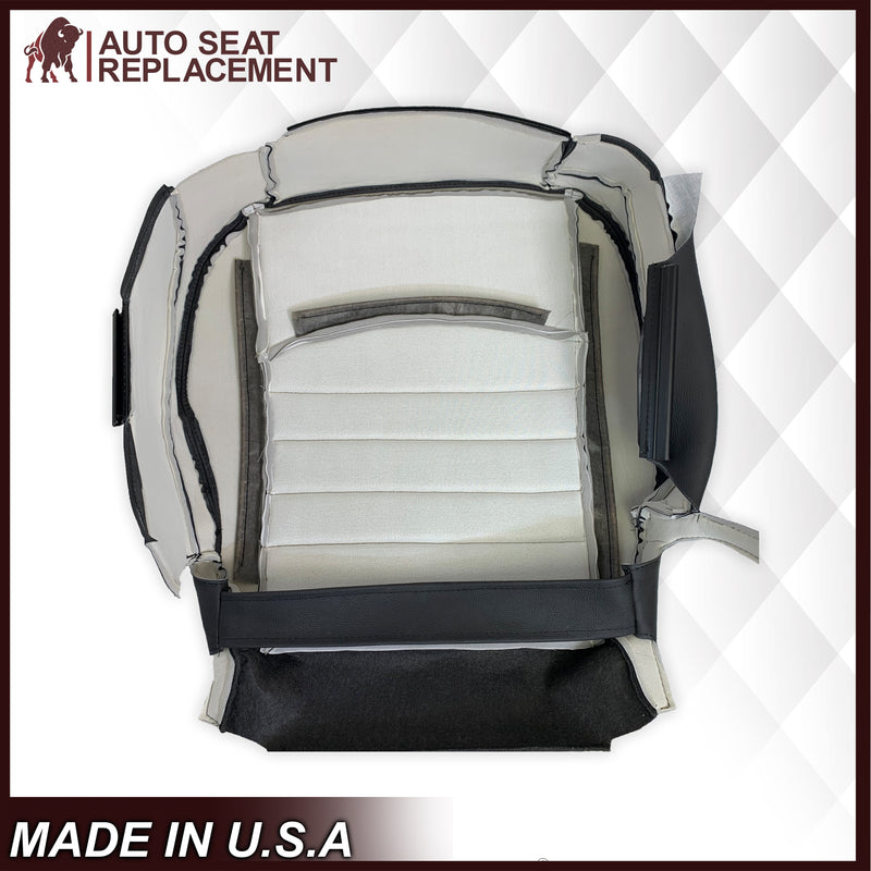2009 2010 2011 2012 Dodge Ram Work Truck Replacement Vinyl Seat Covers 2-Tone Gray/Dark Gray: Choose your side - Auto Seat Replacement