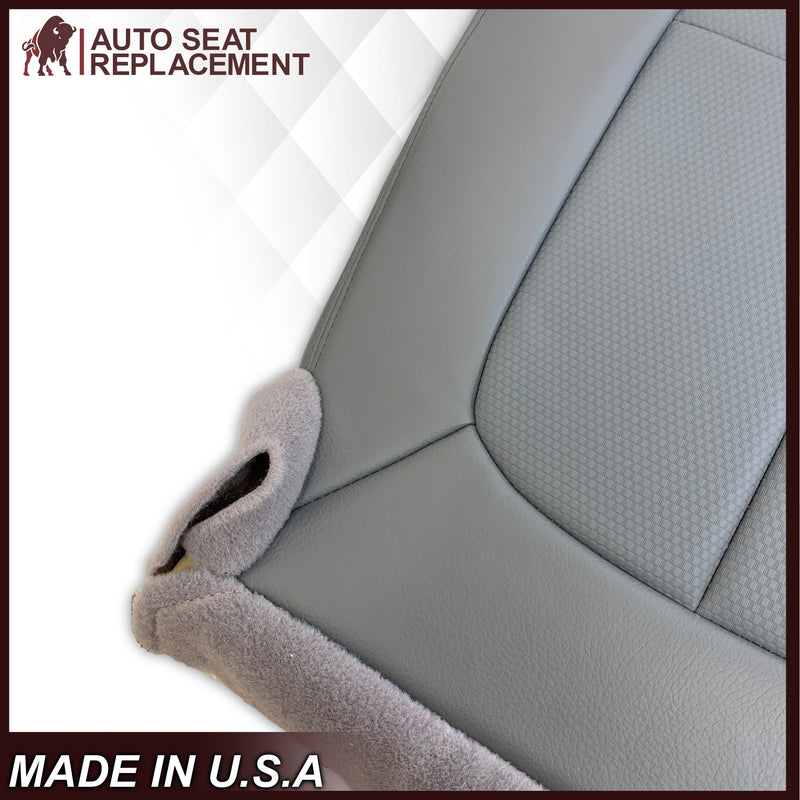 2011 2012 2013 2014 2015 2016 F250 F350 F450 F550 XL WT Work Truck Single Cab Left Lower Replacement Gray Seat Cover