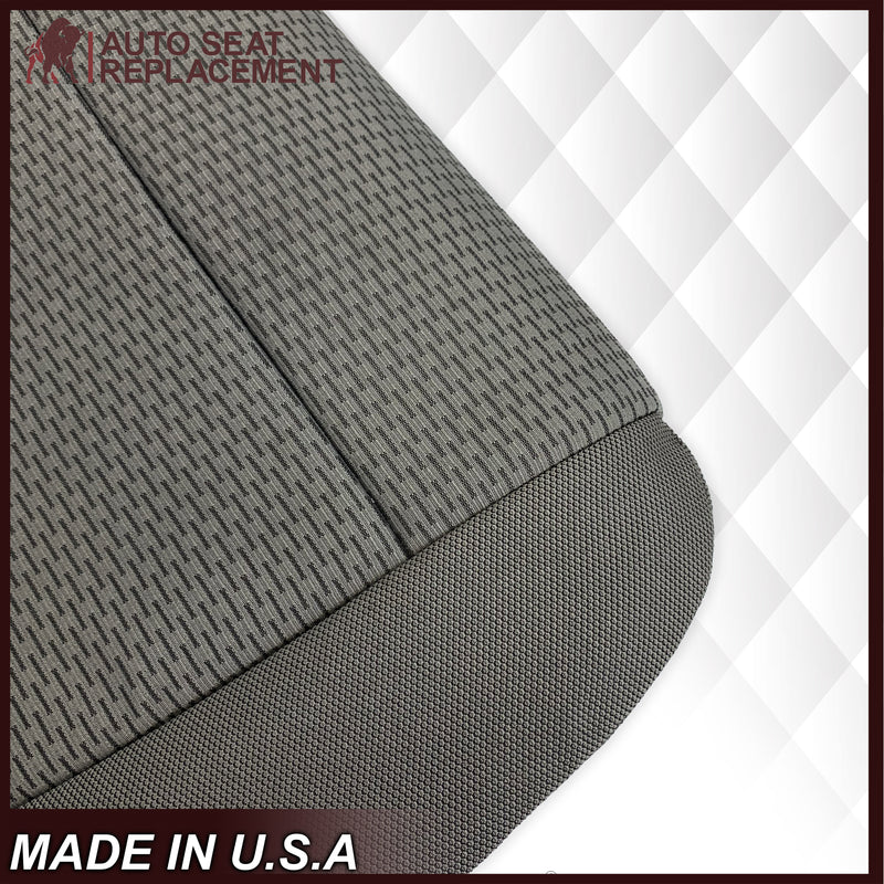 2017-2021 Ford F250 XLT GRAY Cloth Seat Cover Replacement - Auto Seat Replacement