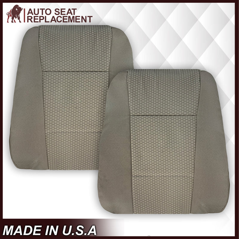 2017-2021 Ford F250 XLT GRAY Cloth Seat Cover Replacement - Auto Seat Replacement