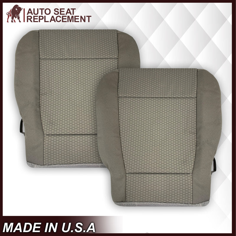 2017-2021 Ford F250 XLT GRAY Cloth Seat Cover Replacement - Auto Seat Replacement