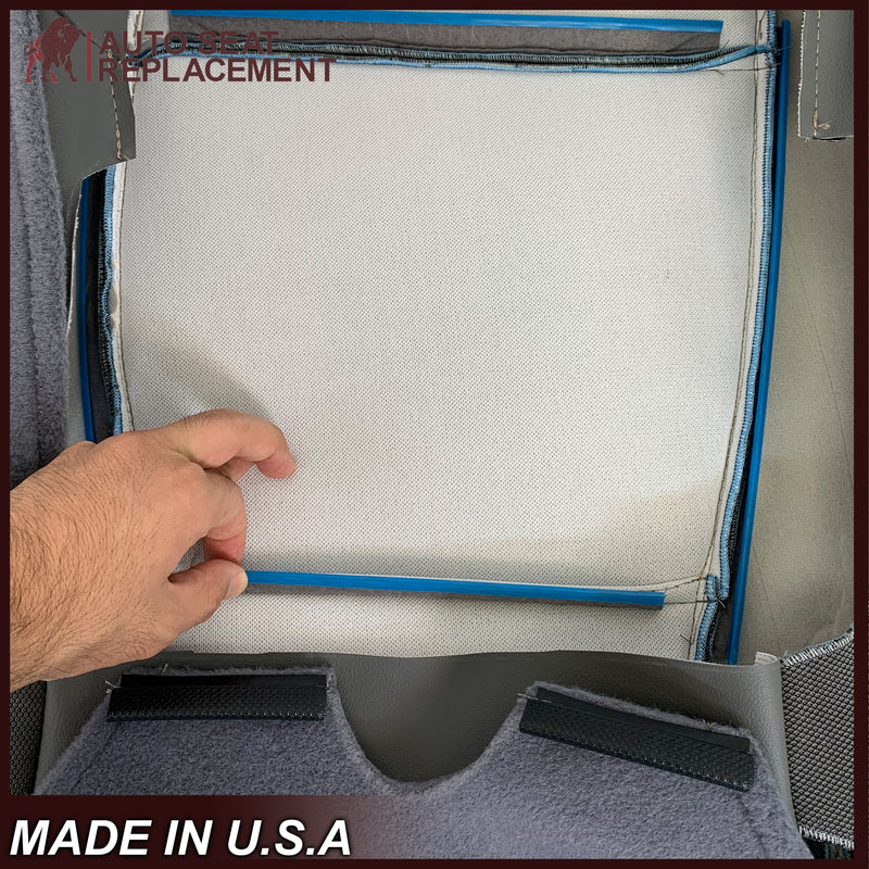 2017-2021 Ford F250 XLT GRAY Cloth Seat Cover Replacement - Auto Seat Replacement