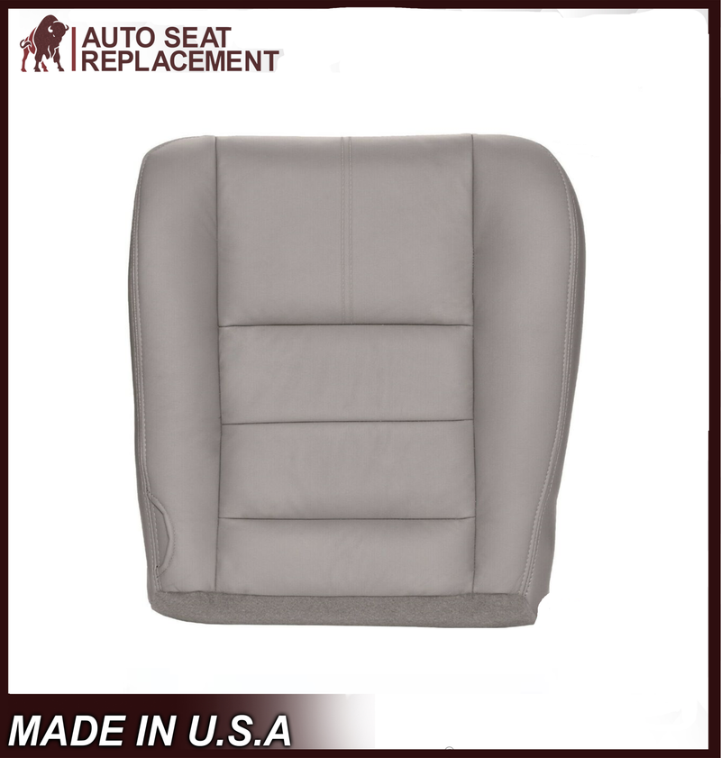 2008-2010 Ford F-250 F-350 F-450 F-550 Lariat Seat Cover in Medium Stone Gray: Choose From Variants - Auto Seat Replacement