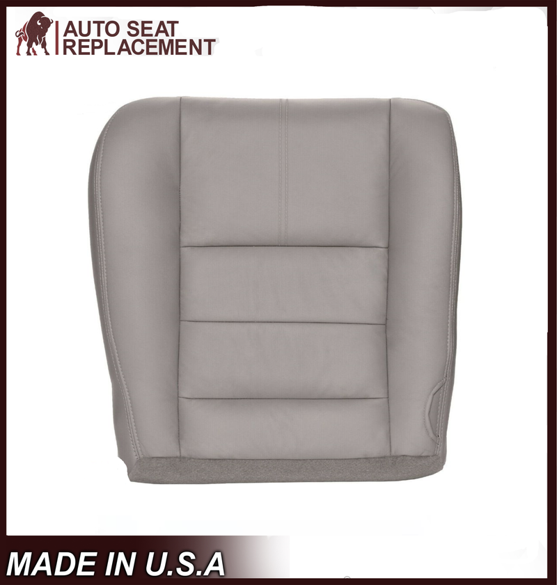 2008-2010 Ford F-250 F-350 F-450 F-550 Lariat Seat Cover in Medium Stone Gray: Choose From Variants - Auto Seat Replacement