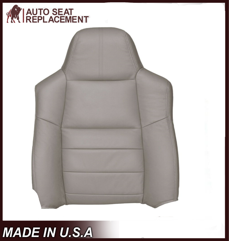 2008-2010 Ford F-250 F-350 F-450 F-550 Lariat Seat Cover in Medium Stone Gray: Choose From Variants - Auto Seat Replacement