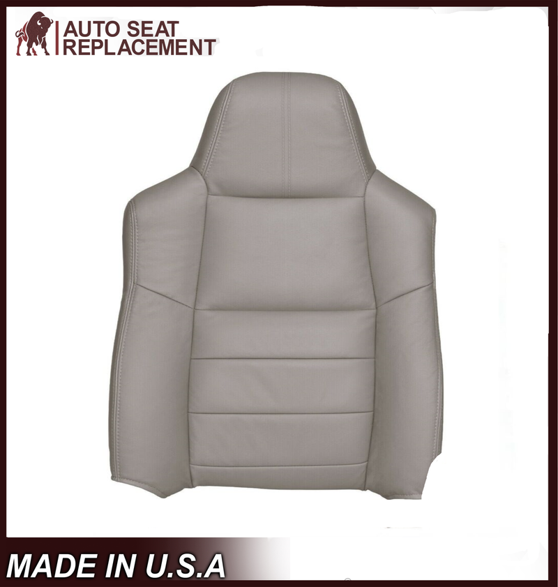 2008-2010 Ford F-250 F-350 F-450 F-550 Lariat Seat Cover in Medium Stone Gray: Choose From Variants - Auto Seat Replacement