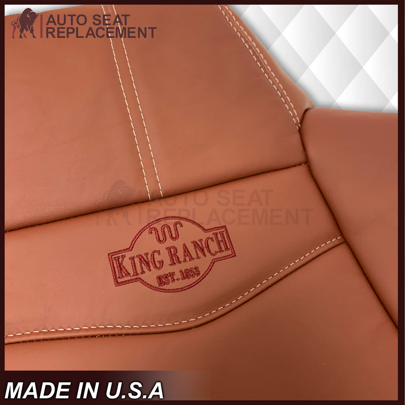 2008-2010 Ford F-250 F-350 F-450 F-550 Lariat Seat Cover in King Ranch: Choose From Variants - Auto Seat Replacement