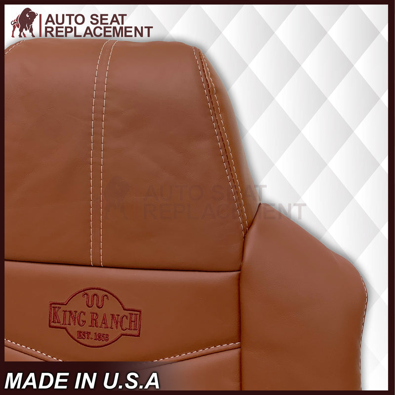 2008-2010 Ford F-250 F-350 F-450 F-550 Lariat Seat Cover in King Ranch: Choose From Variants - Auto Seat Replacement