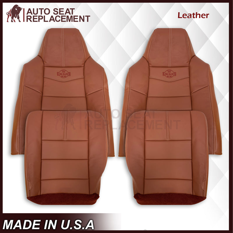 2008-2010 Ford F-250 F-350 F-450 F-550 Lariat Seat Cover in King Ranch: Choose From Variants - Auto Seat Replacement