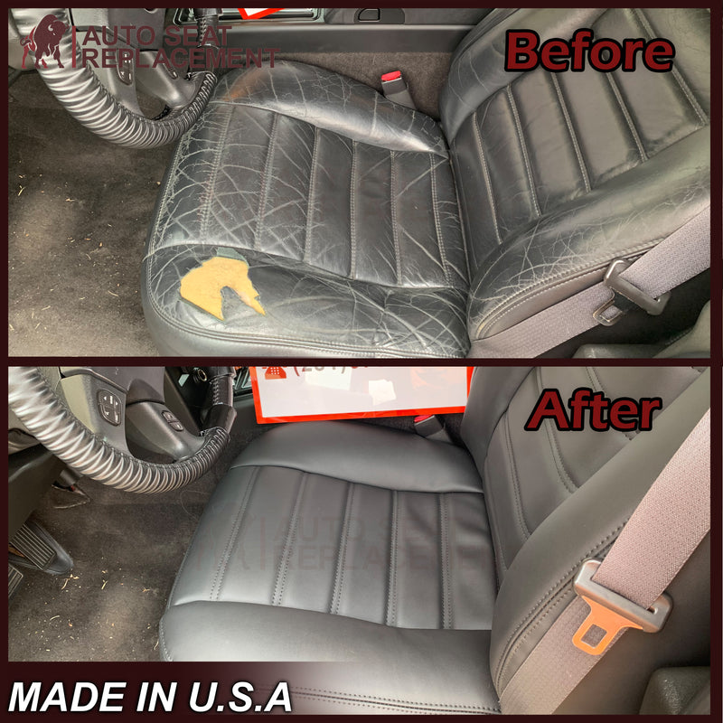 2003 2004 2005 2006 2007 Hummer H2 SUV SUT Adventure Black Leather Or Vinyl Seat Covers: Choose From Variations - Auto Seat Replacement