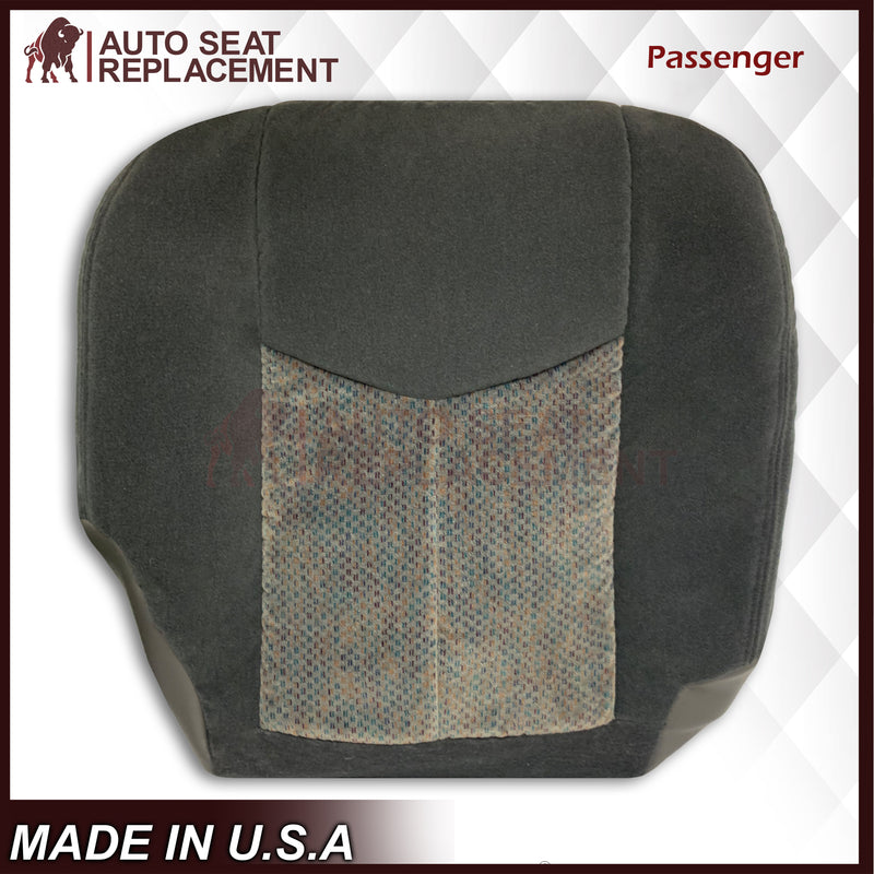 2003 2004 2005 2006 2007 Chevy Silverado 1500HD 1500 Cloth Seat Cover Dark Gray - Auto Seat Replacement