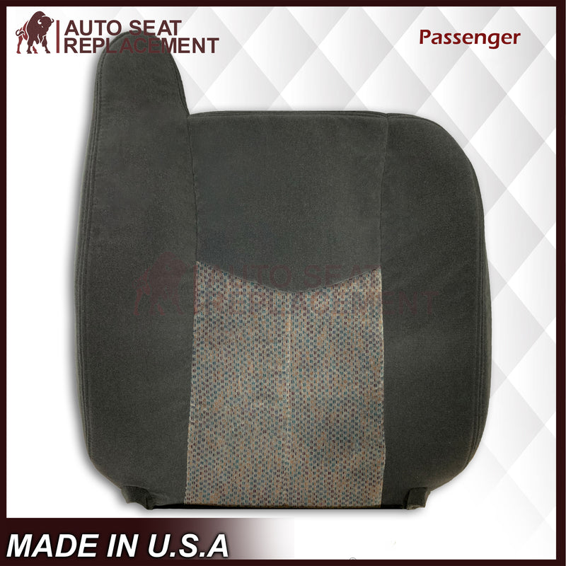 2003 2004 2005 2006 2007 Chevy Silverado 1500HD 1500 Cloth Seat Cover Dark Gray - Auto Seat Replacement