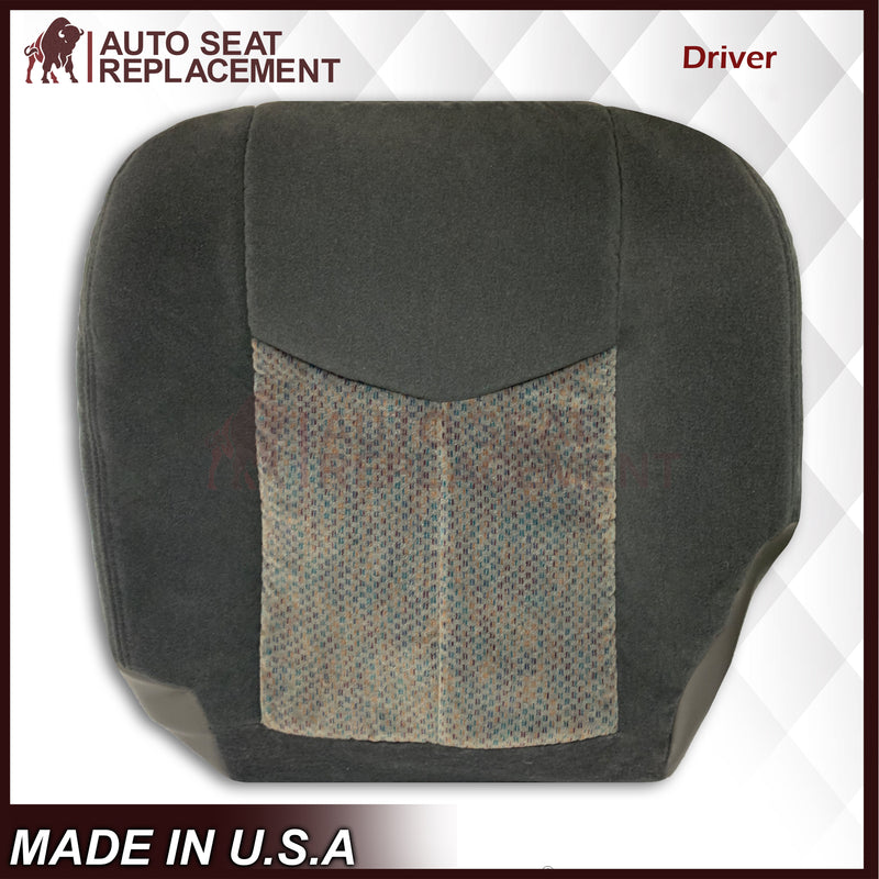 2003 2004 2005 2006 2007 Chevy Silverado 1500HD 1500 Cloth Seat Cover Dark Gray - Auto Seat Replacement