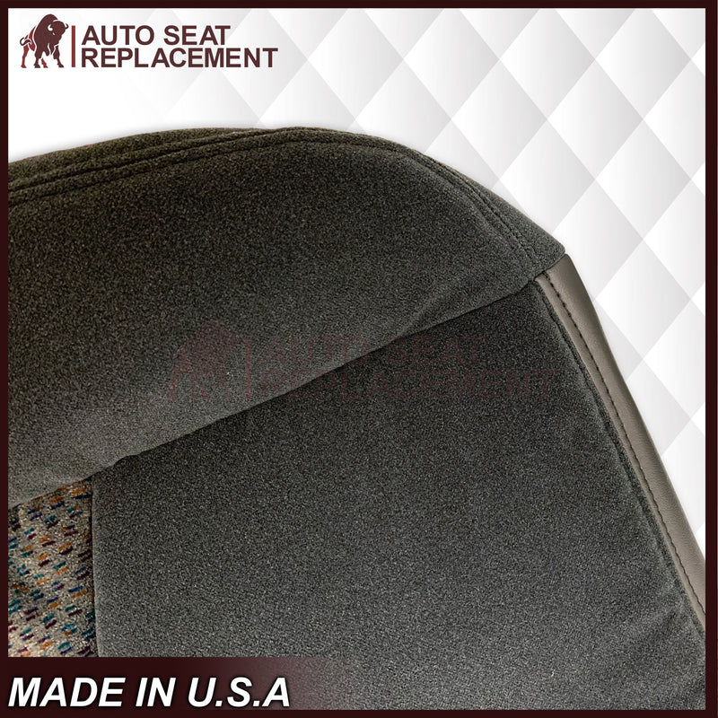 2003 2004 2005 2006 2007 Chevy Silverado 1500HD 1500 Cloth Seat Cover Dark Gray - Auto Seat Replacement