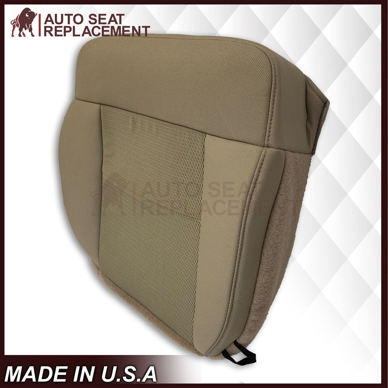 2004 2005 2006 Ford F150 XLT STX FX4 Bottom Cloth Fabric Replacement Seat Cover Tan - Auto Seat Replacement