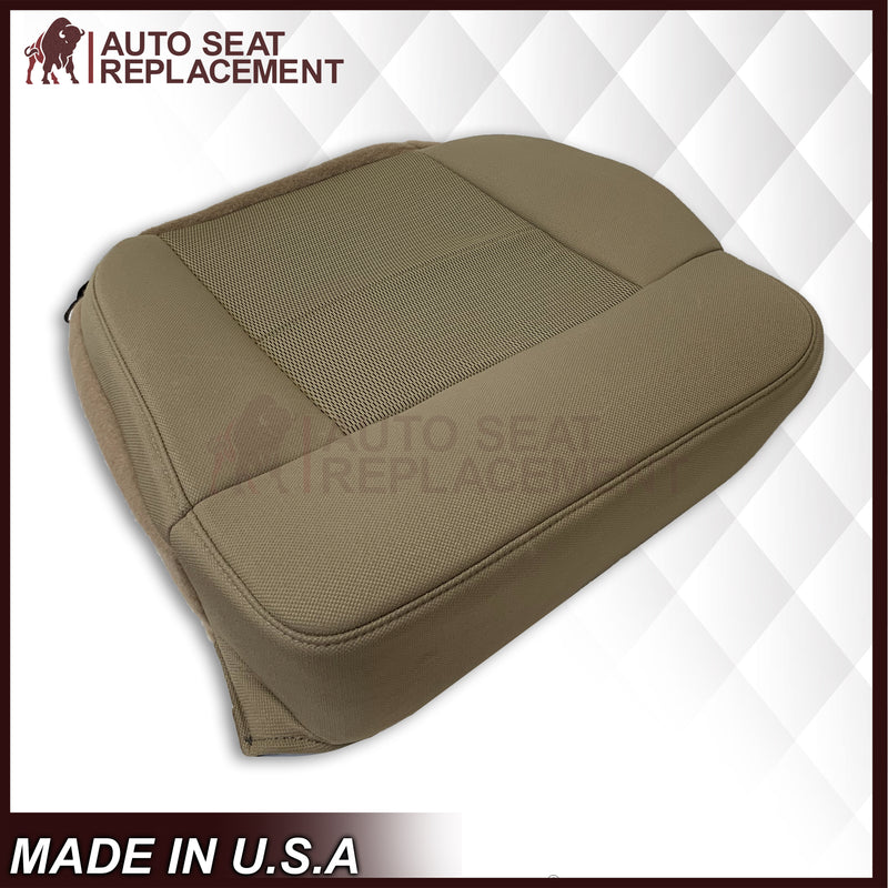 2004 2005 2006 Ford F150 XLT STX FX4 Bottom Cloth Fabric Replacement Seat Cover Tan - Auto Seat Replacement
