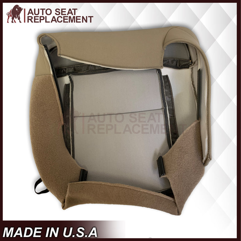 2004 2005 2006 Ford F150 XLT STX FX4 Bottom Cloth Fabric Replacement Seat Cover Tan - Auto Seat Replacement