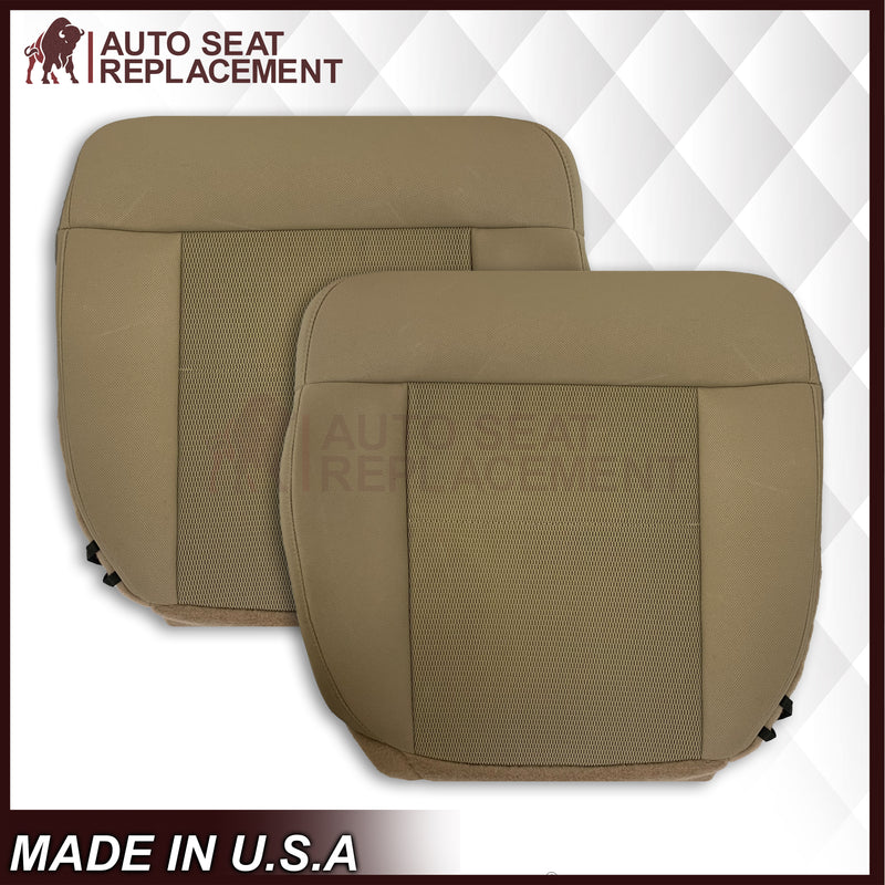 2004 2005 2006 Ford F150 XLT STX FX4 Bottom Cloth Fabric Replacement Seat Cover Tan - Auto Seat Replacement