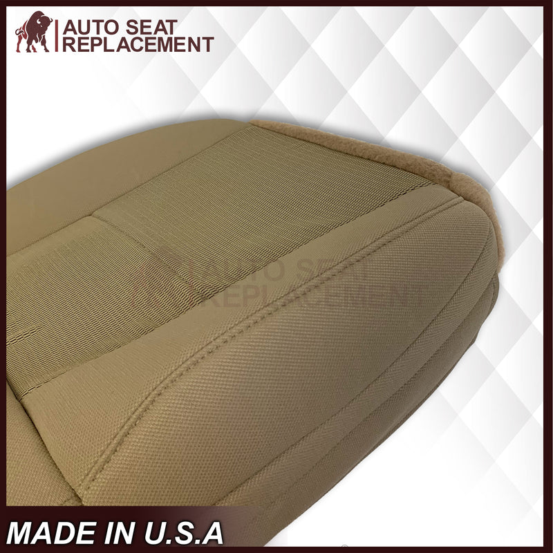 2004 2005 2006 Ford F150 XLT STX FX4 Bottom Cloth Fabric Replacement Seat Cover Tan - Auto Seat Replacement