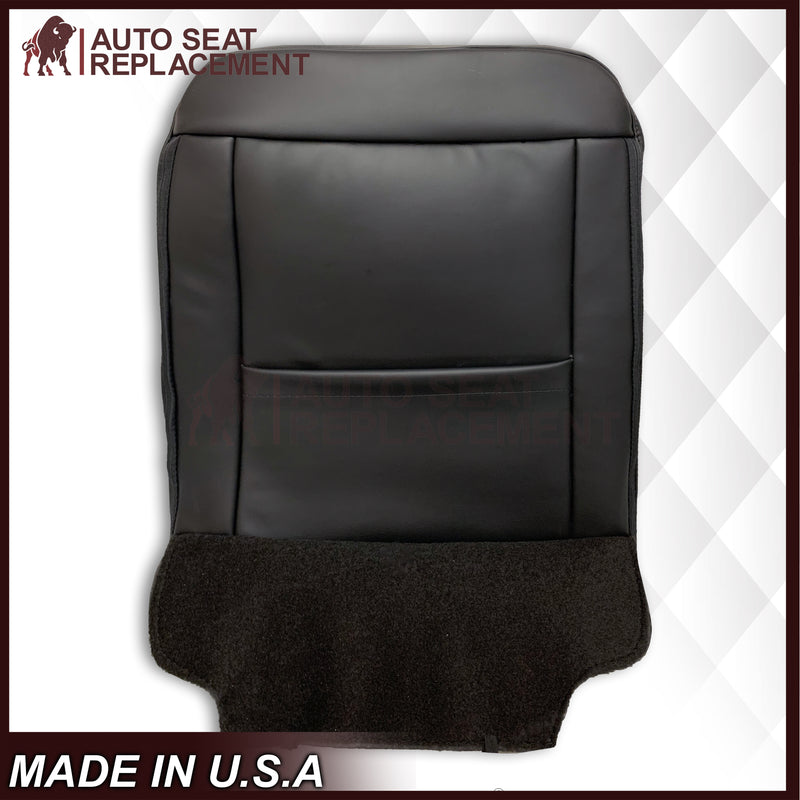 2014 2015 2016 2017 2018 2019 Chevy Silverado Tahoe Suburban & GMC Yukon Perforated Leather Seat Cover Replacement in Black (Perforated Jet Black) - Auto Seat Replacement