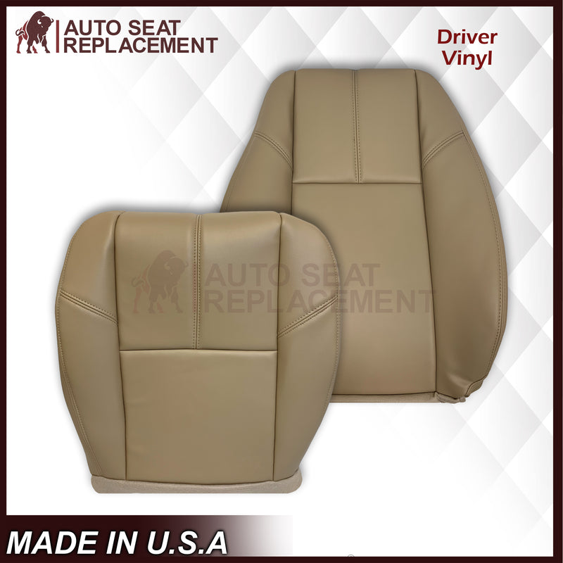 2007-2014 Chevy Silverado Front, Second and Third Row Seat Covers In Tan: Choose From Variation - Auto Seat Replacement