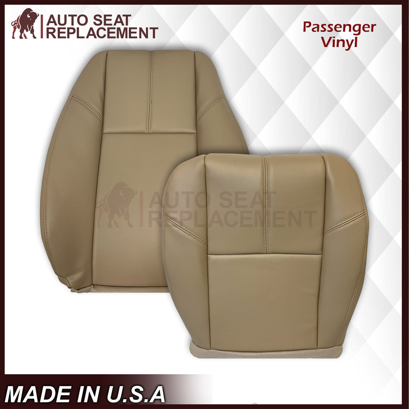 2007-2014 Chevy Silverado Front, Second and Third Row Seat Covers In Tan: Choose From Variation - Auto Seat Replacement