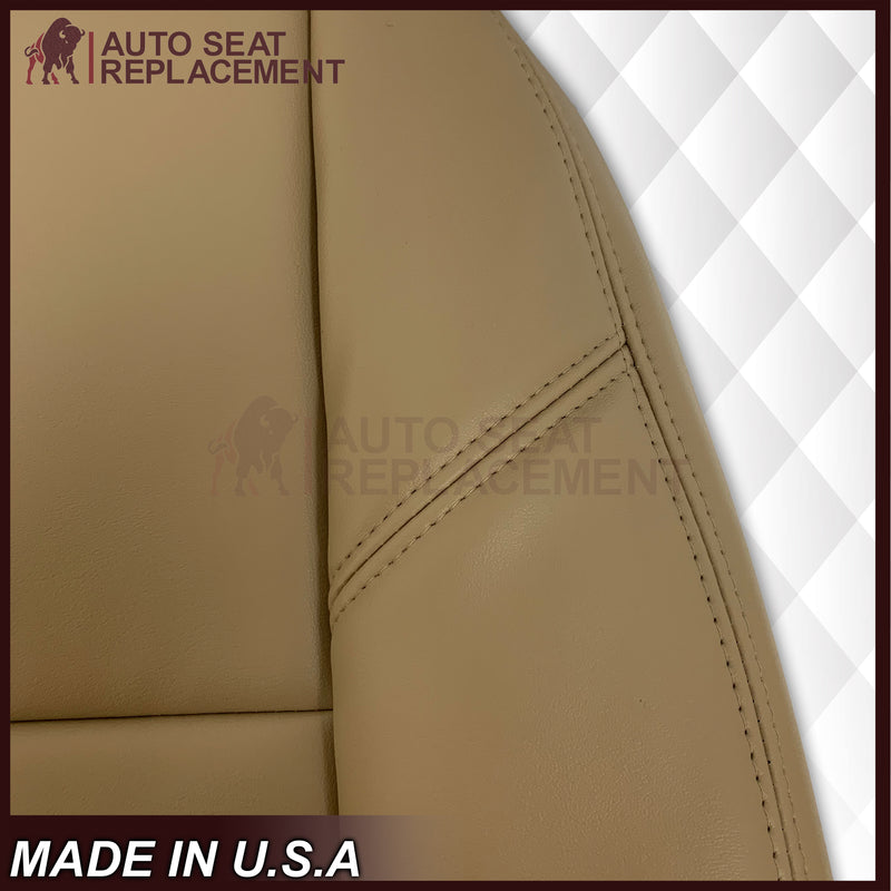 2007-2014 Chevy Silverado Front, Second and Third Row Seat Covers In Tan: Choose From Variation - Auto Seat Replacement