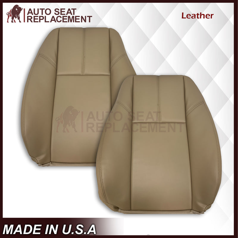 2007-2014 Chevy Silverado Front, Second and Third Row Seat Covers In Tan: Choose From Variation - Auto Seat Replacement