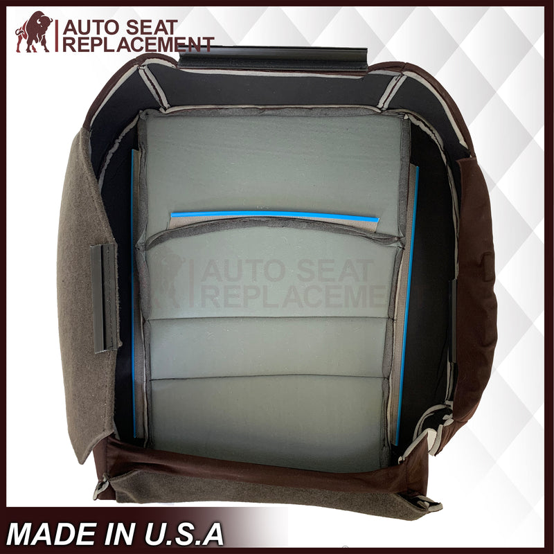 2013 - 2018 Dodge Ram 1500 2500 SLT Outdoorsman Bottom Cloth Seat Cover Brown - Auto Seat Replacement