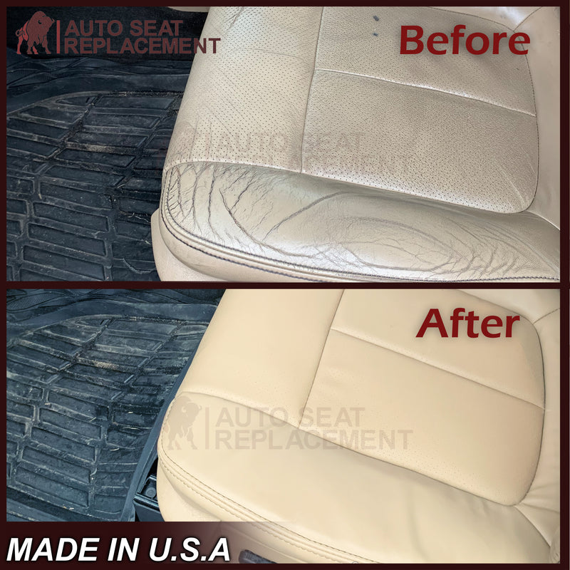 2011-2014 Ford F-150 Lariat Seat Cover Replacement in Adobe Tan: Choose From Variants - Auto Seat Replacement
