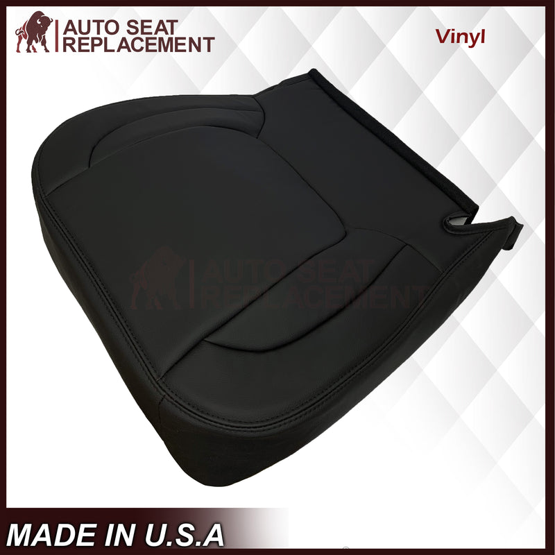 2002 2003 2004 2005 Dodge Ram ST WORK TRUCK 1500 2500 3500 Replacement Seat Covers In Dark Slate "Dark Gray" Synthetic Leather (Vinyl) - Auto Seat Replacement
