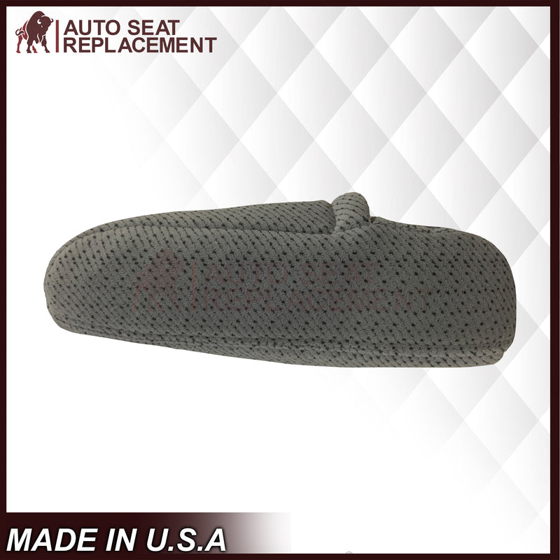 1995 - 1999 Chevy Tahoe & Suburban Gray Cloth Replacement Front Seat Covers ( Pewter Gray ) - Auto Seat Replacement