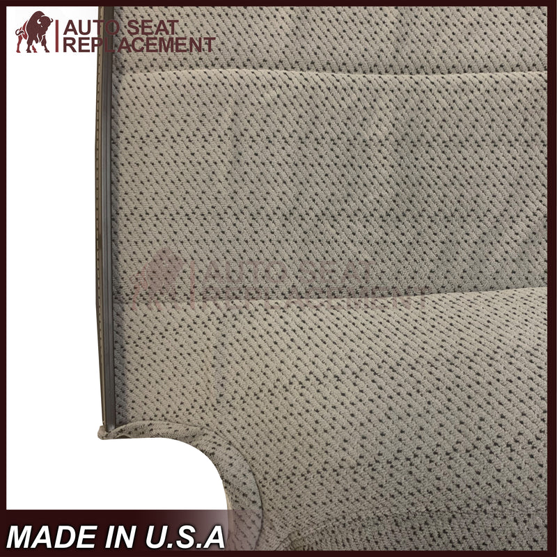 1995 - 1999 Chevy Tahoe & Suburban Gray Cloth Replacement Front Seat Covers ( Pewter Gray ) - Auto Seat Replacement