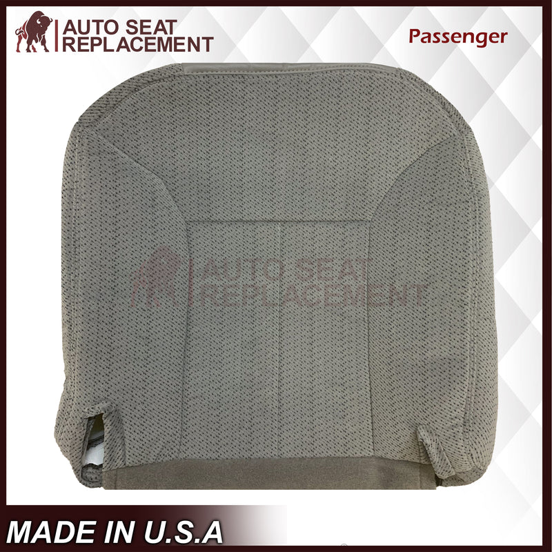 1995 - 1999 Chevy Tahoe & Suburban Gray Cloth Replacement Front Seat Covers ( Pewter Gray ) - Auto Seat Replacement