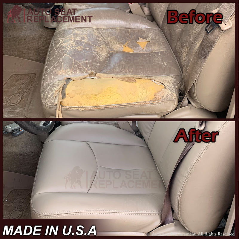 2003-2007 Chevy Silverado/Avalanche Seat Cover In Light Gray: Choose From Variation - Auto Seat Replacement