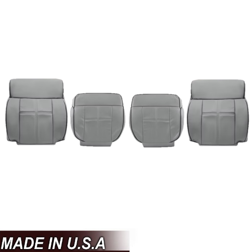 2006 2007 2008 Lincoln Mark LT Front Replacement Seat Covers in Dove Gray - Auto Seat Replacement